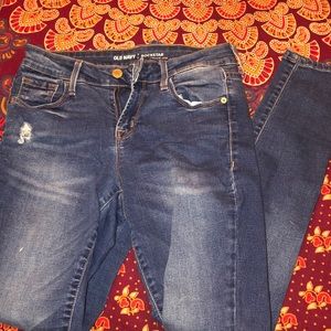 Old Navy rockstar midrise jeans